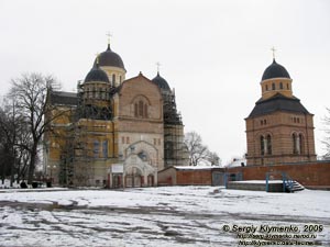 Волынь. Берестечко. Фото. Комплекс Свято-Троицкого собора (начало XX века).