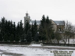 Волынь. Берестечко. Фото. Свято-Троицкий костел (1765 год).