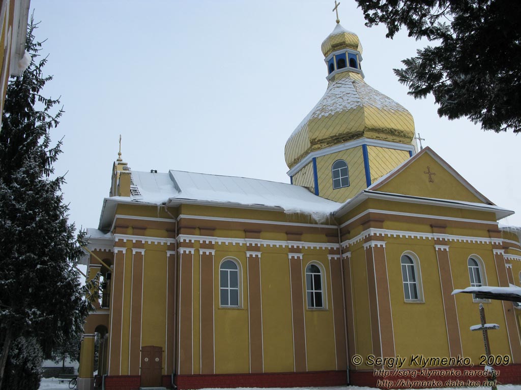 Ивано-Франковская область. Тысменица. Фото. Церковь Св. Николая, 1866 год.