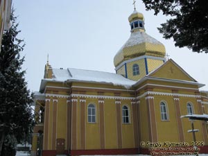 Ивано-Франковская область. Тысменица. Фото. Церковь Св. Николая, 1866 год.