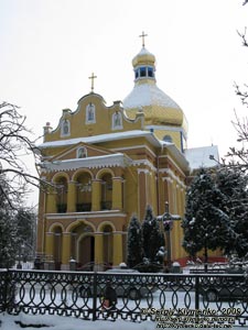 Ивано-Франковская область. Тысменица. Фото. Церковь Св. Николая, 1866 год.
