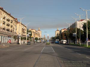 Запорожье. Фото. По проспекту Соборный (бывший Ленина).