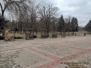 Запорожье. Фото. Арт-аллея «Запорожье - город, который вдохновляет».