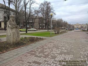 Запорожье. Фото. По бульвару Шевченко.