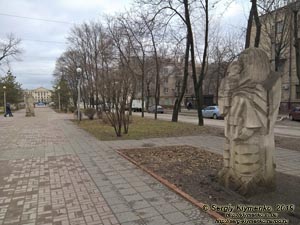 Запорожье. Фото. По бульвару Шевченко.