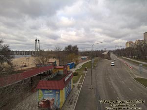 Запорожье. Фото. Набережная магистраль.