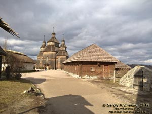 Хортица. Фото. Историко-культурний комплекс «Запорожская Сечь».