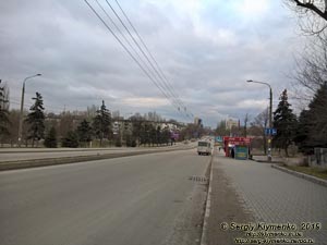 Запорожье. Фото. По улице Победы.