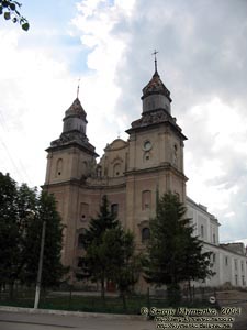 Збараж. Костел и монастырь отцов Бернардинев, 1627 г.