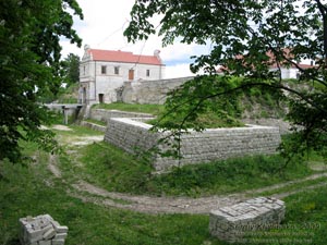 Збараж. Замок 1626-1631 гг. Внешние стены.