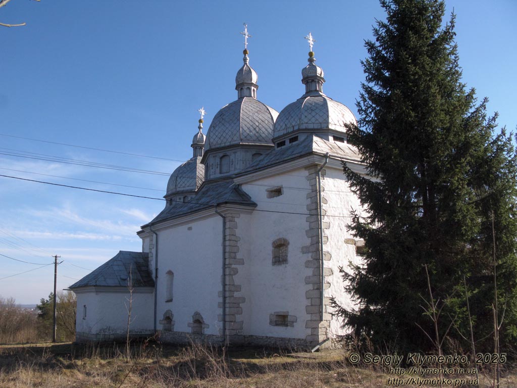 Подолье, Тернопольская область. Старый Збараж. Фото. Храм Преображения Господня (Преображенская церковь) на Чернечей горе, памятник архитектуры 1600 года.