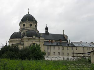 Жолква. Фото. Комплекс Василианского монастыря с Храмом Сердца Христового, 1612 год.
