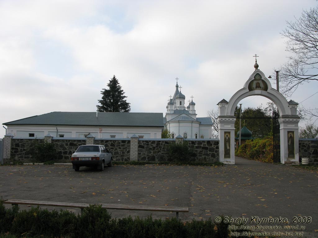 Житомирщина. Тригорье. Фото. Спасо-Преображенский Тригорский мужской монастырь.