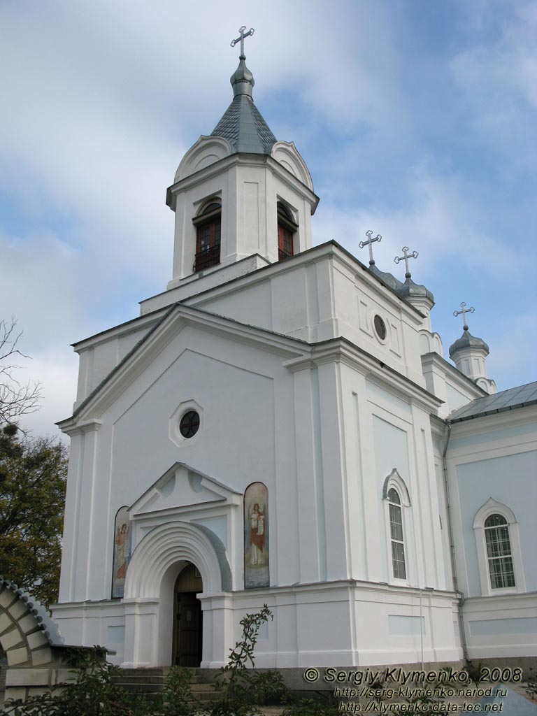 Житомирщина. Тригорье. Фото. Спасо-Преображенский Тригорский мужской монастырь. Преображенская церковь (1854-1873 годы).