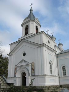 Житомирщина. Тригорье. Фото. Спасо-Преображенский Тригорский мужской монастырь. Преображенская церковь (1854-1873 годы).