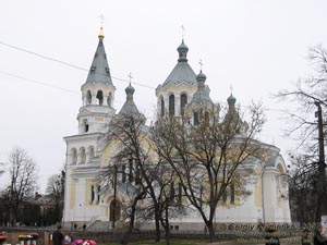 Фото. Житомир. Свято-Преображенский кафедральний собор, 1866-1874 гг.