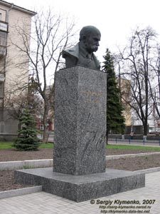 Фото. Житомир. Памятник Тарасу Шевченко.