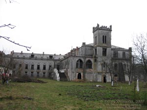 Фото. Червоное. Дворец Терещенко. Памятник архитектуры XIX века.