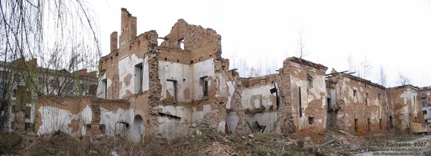 Фото. Житомир. Келии иезуитского монастиря (1724 г).