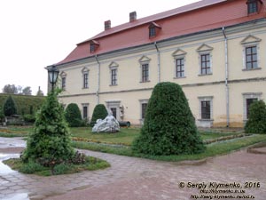 Львовская область. Золочев. Фото. Золочевский замок, Большой дворец.