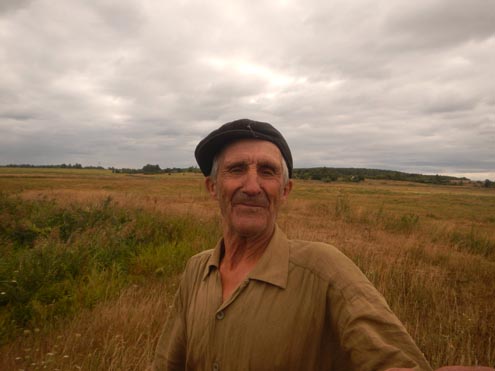 Аьбин Фёдорович Хлебанов в 2015 году.