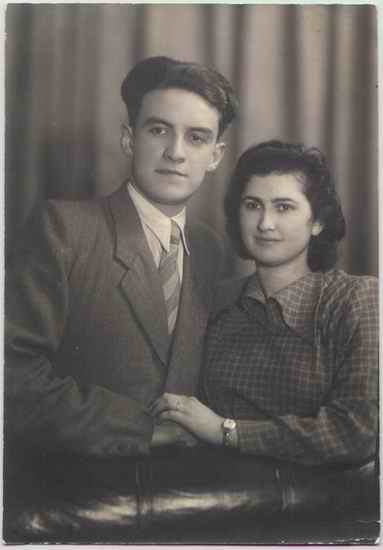 Клименко Юрій та Хлібанова Жанна, Київ, березень 1952р